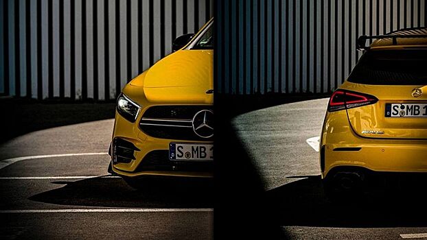 Mercedes-AMG A35 до дебюта рассекретили на 50%