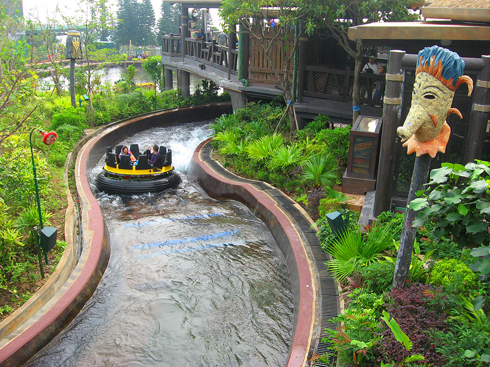 Парк развлечений Ocean Park, Гонконг, Азия
