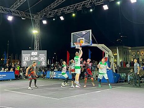 Команда "Тольяттиазота" — победитель межрегионального турнира по баскетболу 3×3