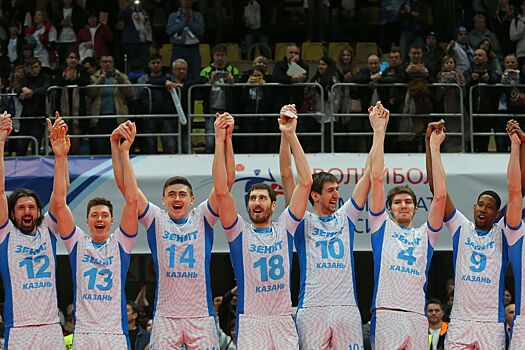 «Зенит-Казань» стал победителем регулярного чемпионата мужской Суперлиги