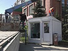 30 нелегальных ларьков снесли на Комсомольском проспекте в Челябинске