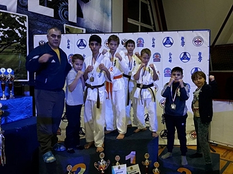 7 медалей завоевали нижегородские каратисты в Городище