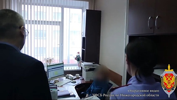 Опубликовано видео задержания проректора НГЛУ в Нижнем Новгороде