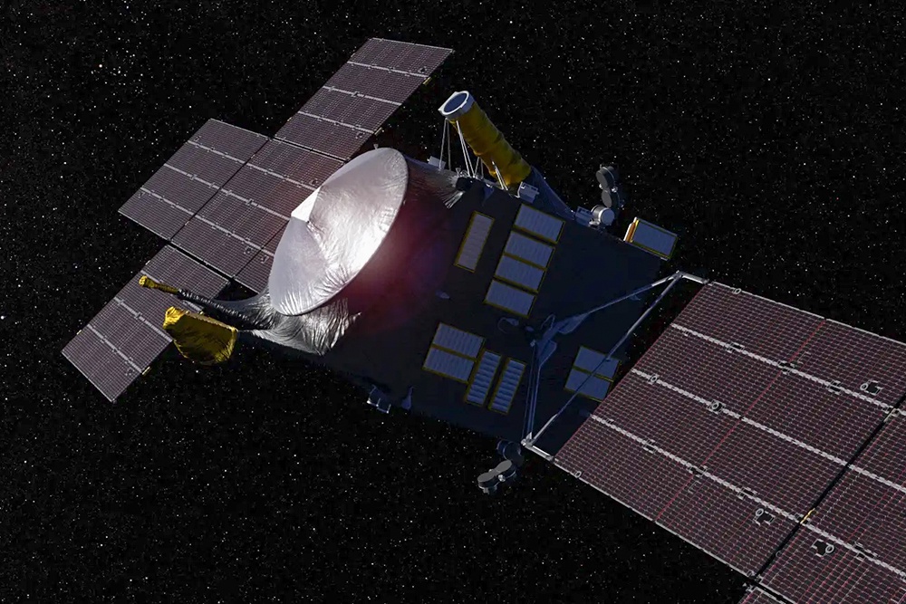 Зонд Psyche использовал гравитацию Марса для коррекции своей траектории