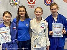 Рязанки выиграли две медали открытого турнира по дзюдо в Москве