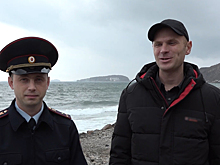 В Кировской области сотрудник ГИБДД спас тонущего мужчину