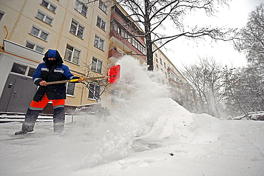 Месячная норма осадков выпала в Москве за две недели января