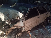 Любитель большой скорости улетел в кювет на трассе в Самарской области