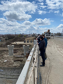 Власти рассказали о ходе работ на мосту на улице Малиновского в Ростове