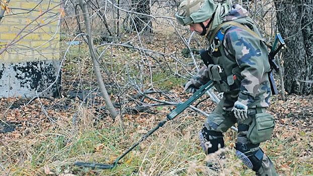 Командир взвода ВСУ подорвался на собственной мине