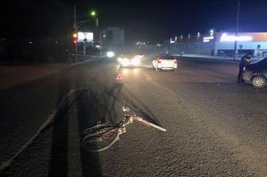 В Рязани на улице Зубковой сбили велосипедиста