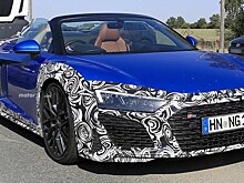 Родстер Audi R8 Spyder заметили на тестировании