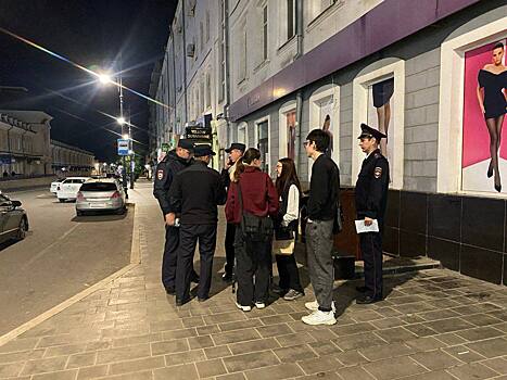 В Оренбурге 21 подросток нарушил «комендантский час»