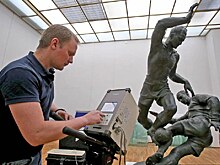 Рядом с парком «Динамо» появится скульптура «Футболисты», созданная с помощью лазерного 3D-сканирования