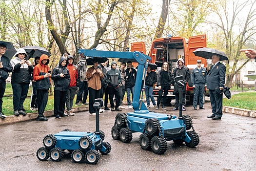 Нововоронежские студенты познакомились с современной техникой Росатома