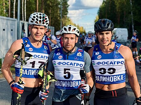 Чемпионат России по лыжероллерам. Семиков выиграл классический масс-старт на 30 км, Большунов уступил 0,1 секунды