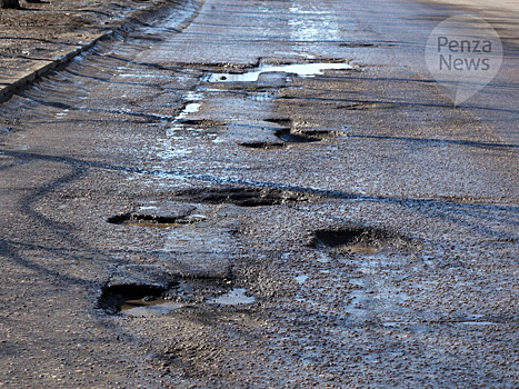 В Пензе подрядчикам выданы предписания о ремонте дорог по гарантии