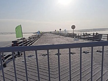 ЕАО и Китай связала ледовая переправа через Амур