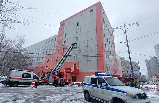В Москве потушили пожар в роддоме