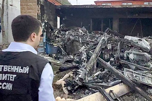 В Дагестане арестовали выжившего при крушении вертолета Ка-226 пилота