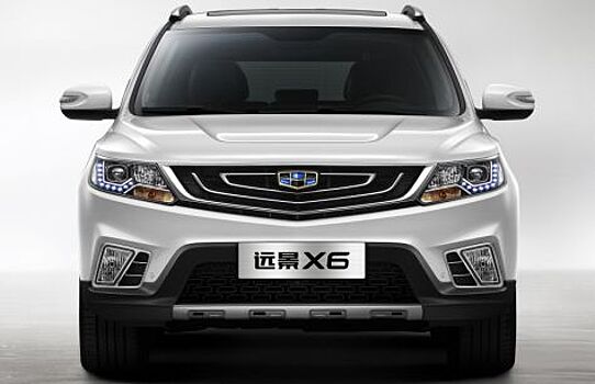 Кроссовер Geely Vision X6 получить новую турбированную версию