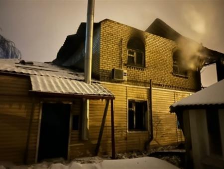 Из-за смерти двух человек на пожаре под Сызранью начали доследственную проверку
