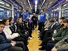 В Нижнем Новгороде представили обновлённый вагон к 40-летию метрополитена