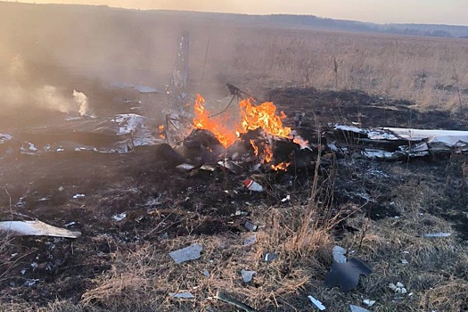 В Подмосковье упал легкомоторный самолет, погибли два человека
