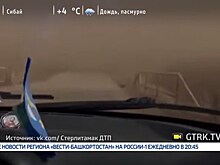 Башкирию накрыла песчаная буря