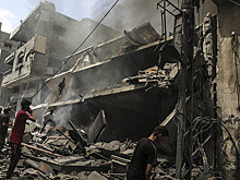 Армия Израиля снова нанесла серию мощных авиаударов по сектору Газа