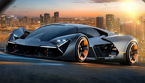 Представлено фантастическое купе Lamborghini Terzo Millennio