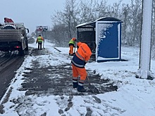 В Ростовской области 118 единиц спецтехники расчищали дороги