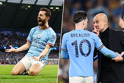 Силва праздновал разгром «Реала», Гвардиола секретничал с Грилишем. Фото победы «Сити»