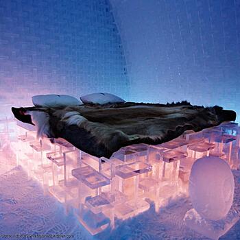 Icehotel в Швеции: огромный ледяной отель, пользующийся спросом на протяжении четверти века