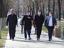 Новый заместитель губернатора Игорь Тиньков осмотрел город