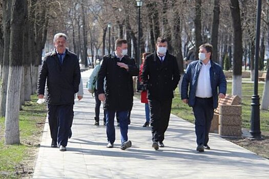 Новый заместитель губернатора Игорь Тиньков осмотрел город