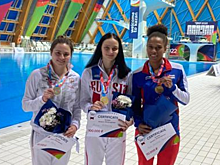 Саратовская спортсменка завоевала серебро по прыжкам в воду на «Играх Дружбы»