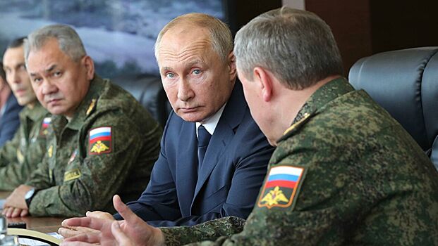Путин дал старт учениям с участием ядерной триады