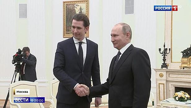 New Austrian Leader Makes First Foreign Visit - Choses Russia to Reinforce Ties Between Two Countries