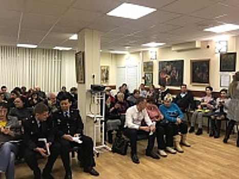 16 января 2019 года состоялась встреча главы управы Крюково с жителями района