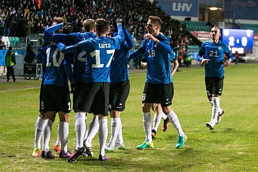 Разгром: сборная Эстонии победила Гибралтар со счетом 6:0