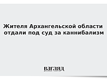 Жителя Архангельской области отдали под суд за каннибализм