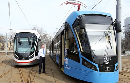 Собянин: Москва закупила трамваи нового поколения