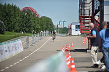 Самарские велосипедисты-шоссейники участвует в международной велогонке