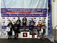 Армавирские фигуристы завоевали серебро и бронзу Всероссийских соревнований