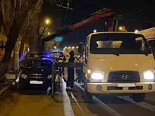В Самаре задержали пьяную женщину за рулем синей "Гранты"