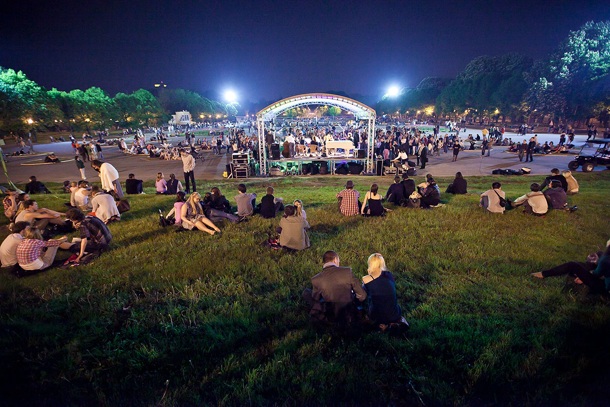Парк Горького, Москва, Россия, Европа