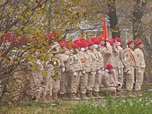 Юнармейцы Волжского района готовятся к Параду Памяти