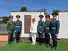 Мемориальную доску воинам из Удмуртии установили в Беларуси