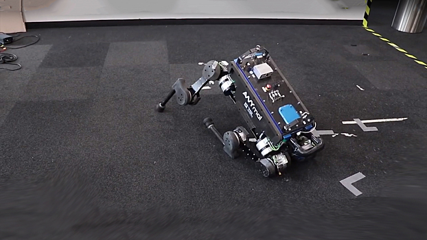 В Швейцарии придумали бойцового роботопса. Его научили обороняться от человека
